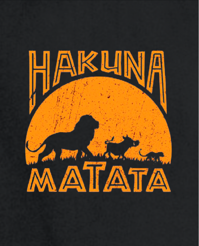 Džemperis The Lion King Hakuna matata